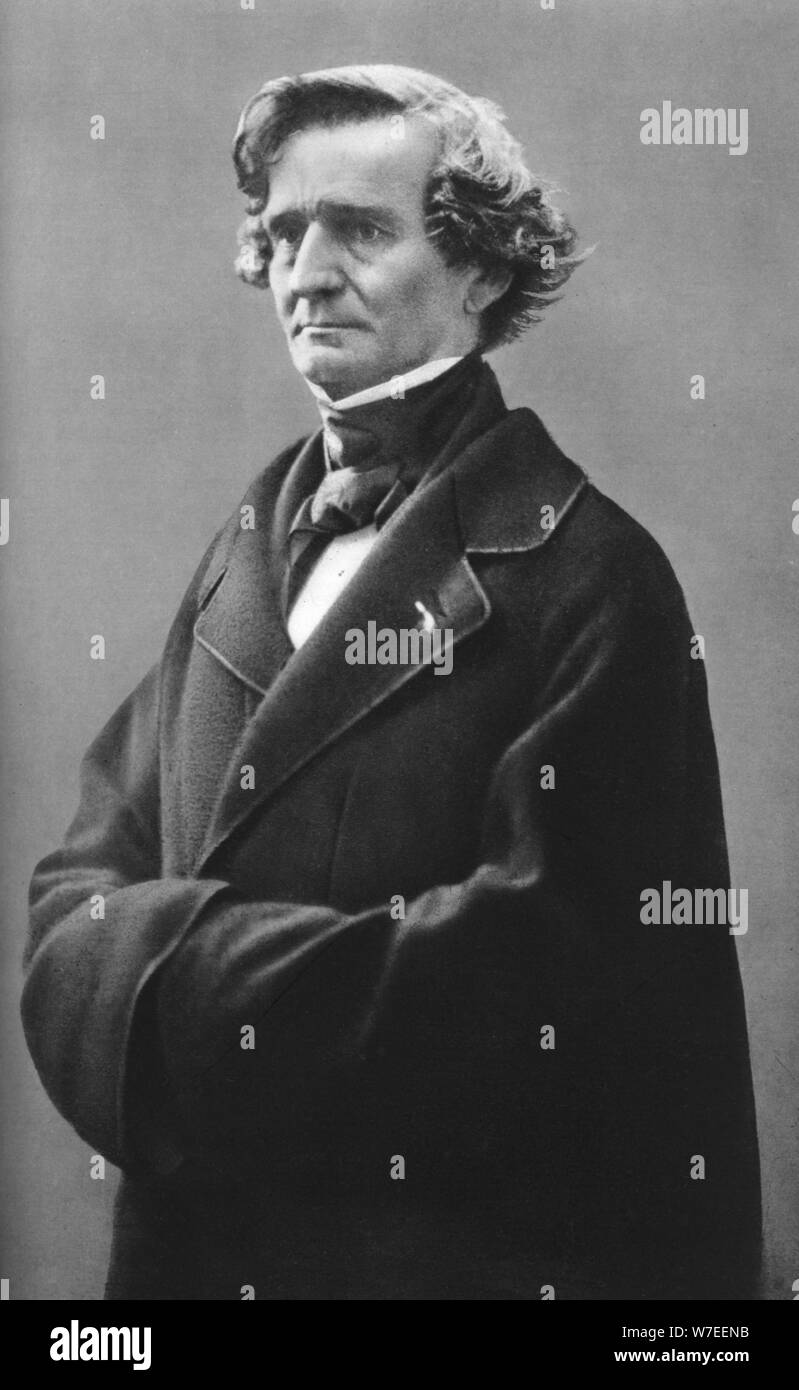 Hector Berlioz (1803-1869), französischer Komponisten. Artist: Nadar Stockfoto