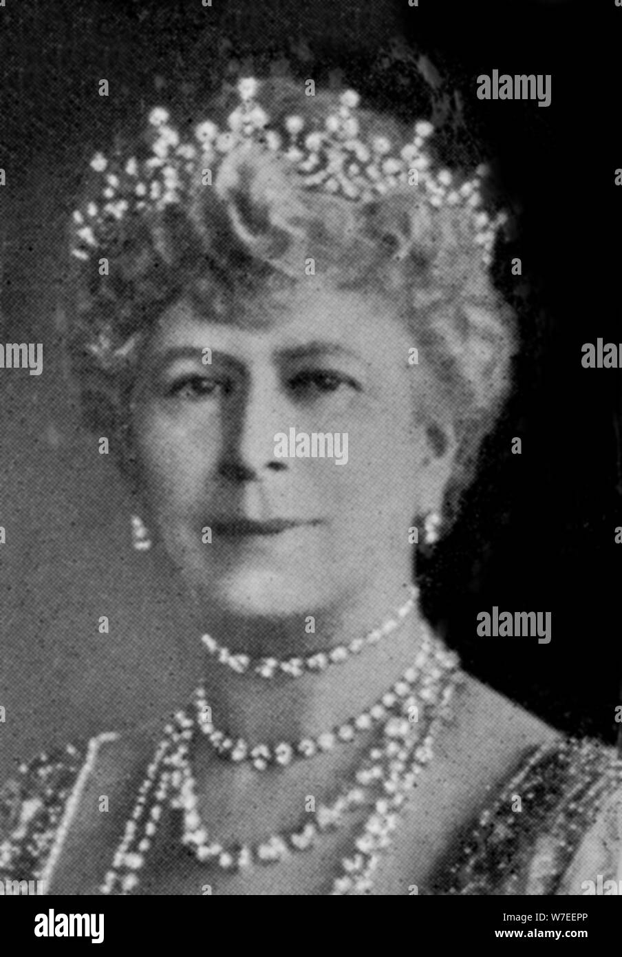 Queen Mary (1867-1953). Schöpfer: Heu Wrightson. Stockfoto