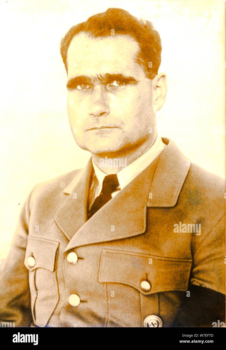 Rudolf Hess, NS-Vize, Weltkrieg II, c 1933 - c 1941. Artist: Unbekannt Stockfoto