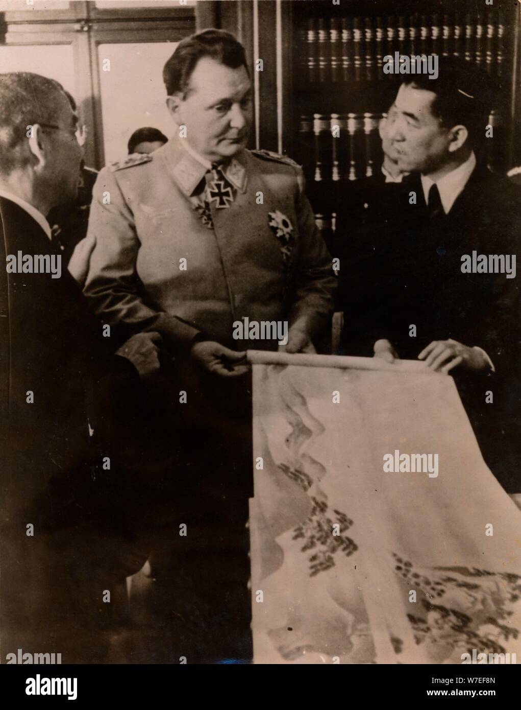 Hermann Göring, deutscher NS-Politiker und militärische Führer, Deutschland, 1941. Artist: Unbekannt Stockfoto