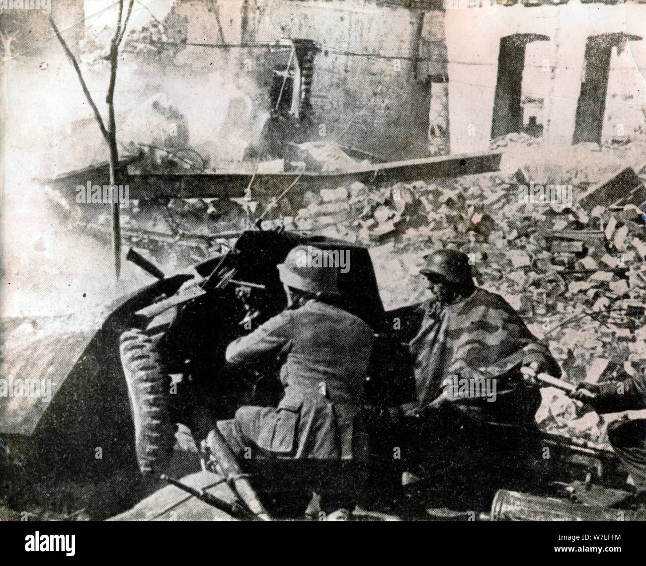 Die Schlacht um Stalingrad, 1942. Artist: Unbekannt Stockfoto