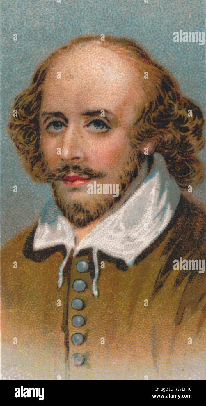 William Shakespeare (1564-1616), englischer Dichter und Dramatiker, 1924. Artist: Unbekannt Stockfoto