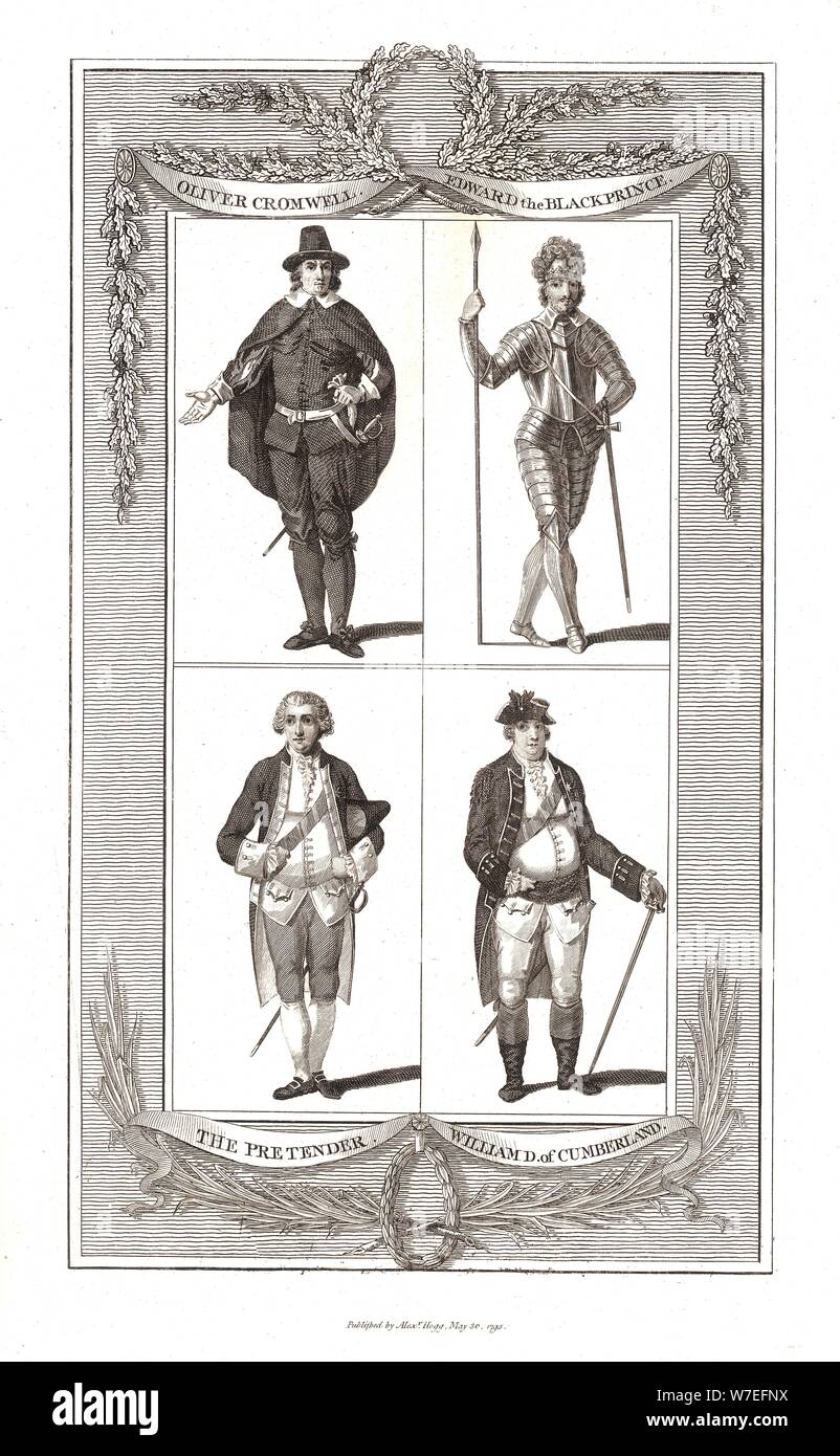 Berühmtheiten aus der Geschichte Künstler: Unbekannt Stockfoto