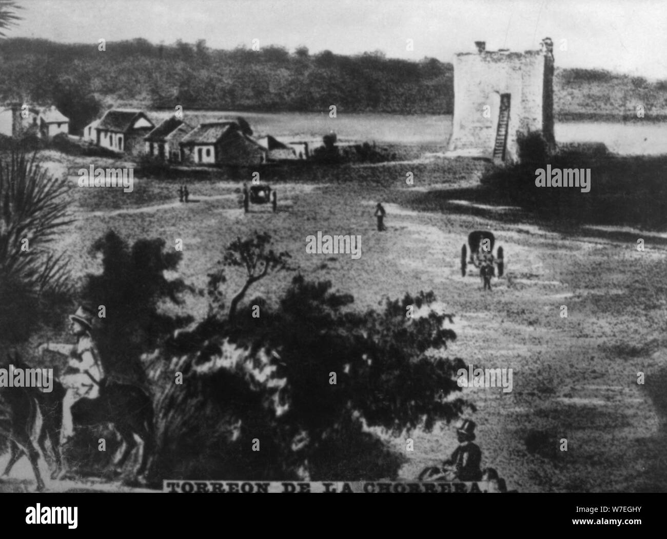 Chorrera Turm, 1920er Jahre. Artist: Unbekannt Stockfoto