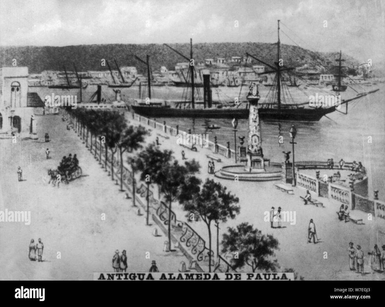 Avenue die Paula, (18. Jahrhundert), 1920er Jahre. Artist: Unbekannt Stockfoto