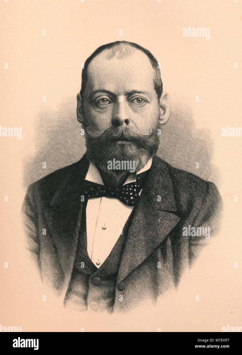 Lord Randolph Henry Spencer Churchill (1849-1895), britischer Staatsmann, 1896. Stockfoto