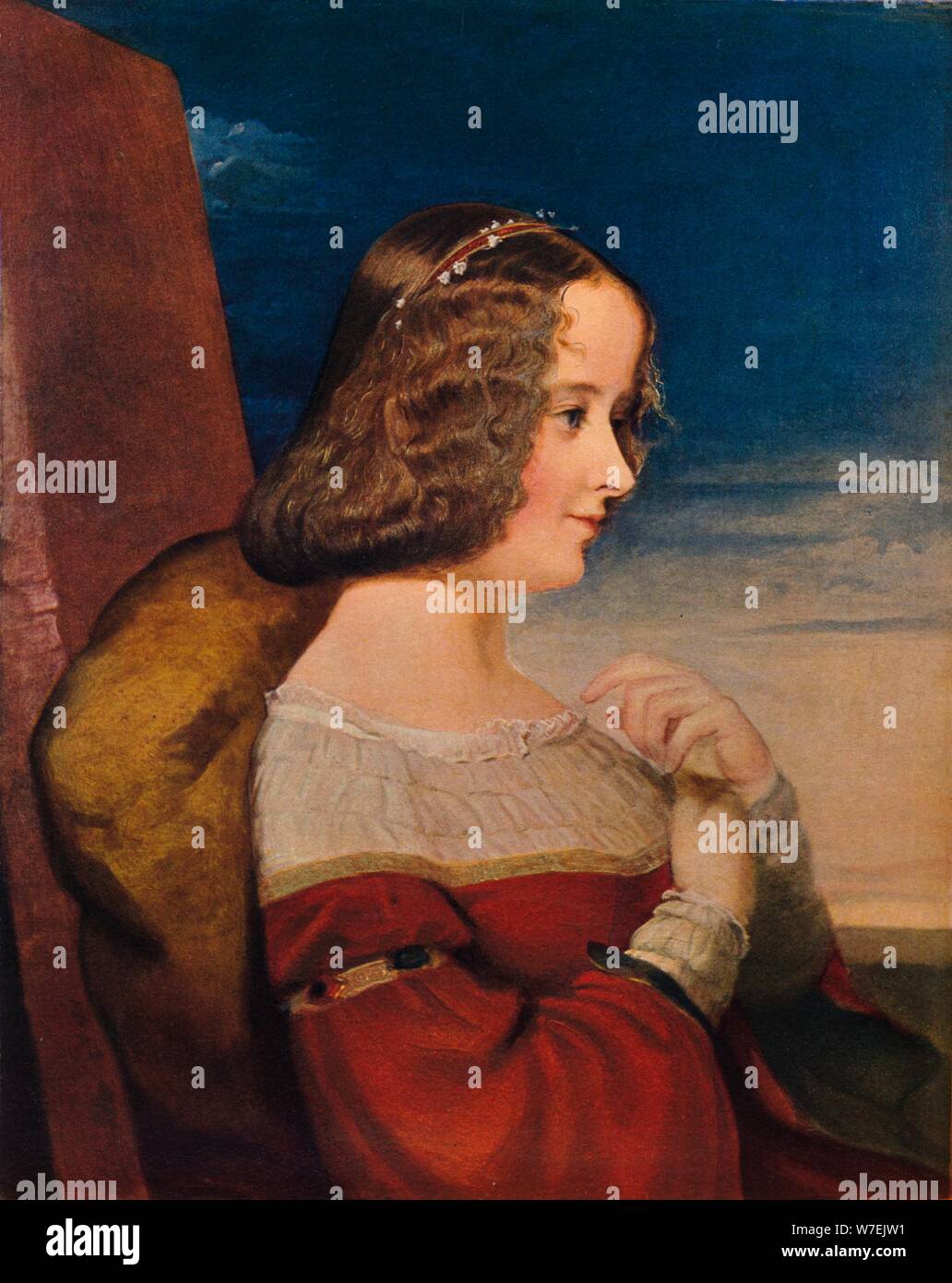 Lady Dorothy Fanny Nevill (geb. Walpole), 1844, (1902). Künstler: George Frederick Watts Stockfoto