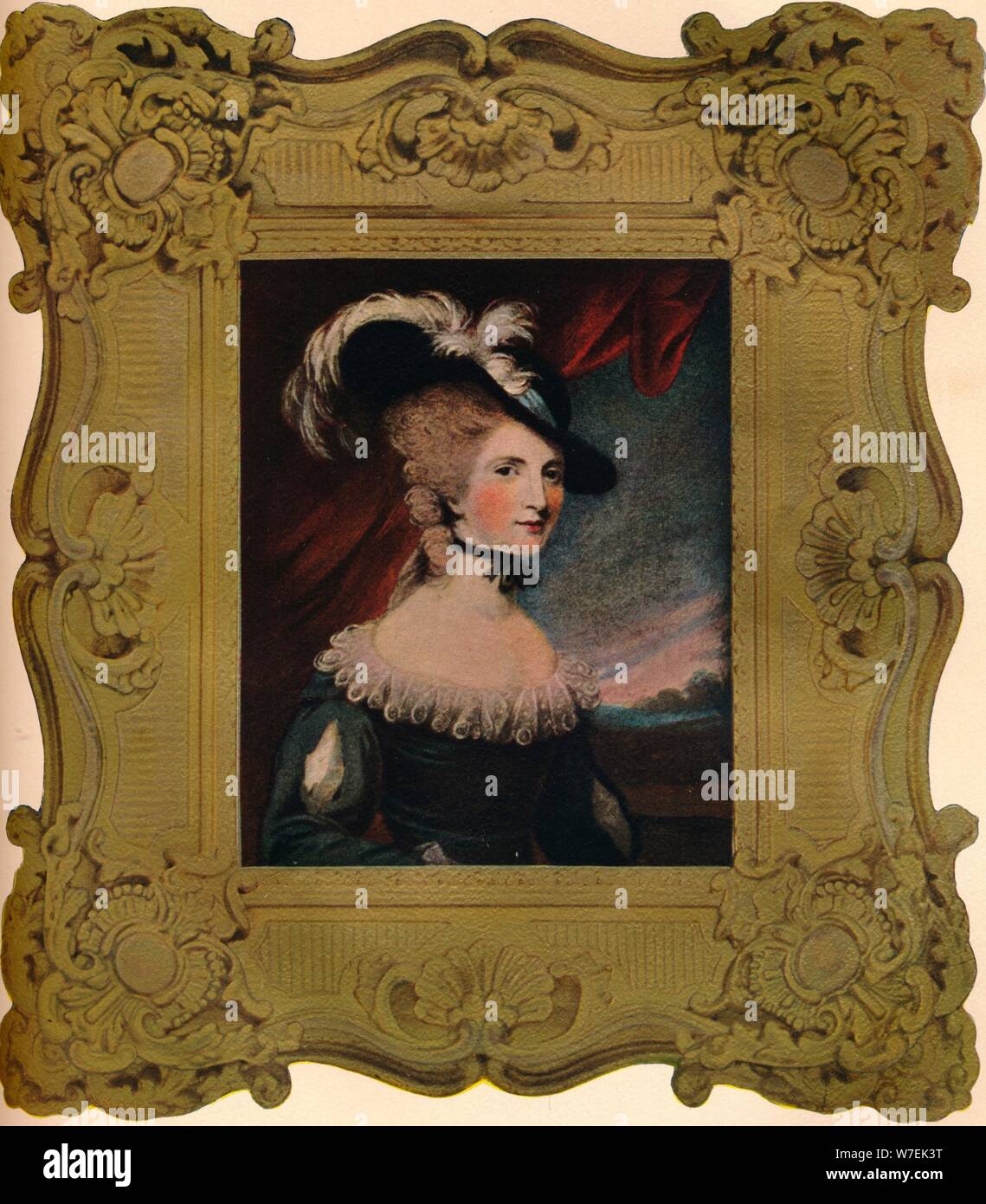 Perdita. (Mrs. Mary Robinson) c19th Jahrhundert, (1902). Künstler: Charles Bestland Stockfoto