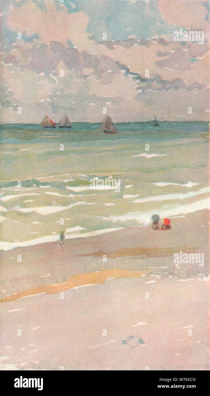 "Das Sea Shore", c1880 (1902). Künstler: James Abbott McNeill Whistler. Stockfoto