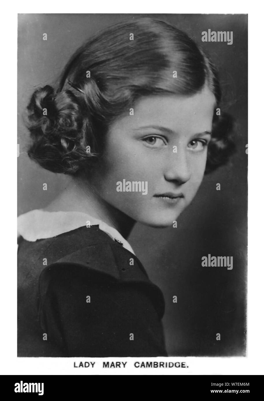 "Lady Mary Cambridge", 1937. Künstler: unbekannt. Stockfoto
