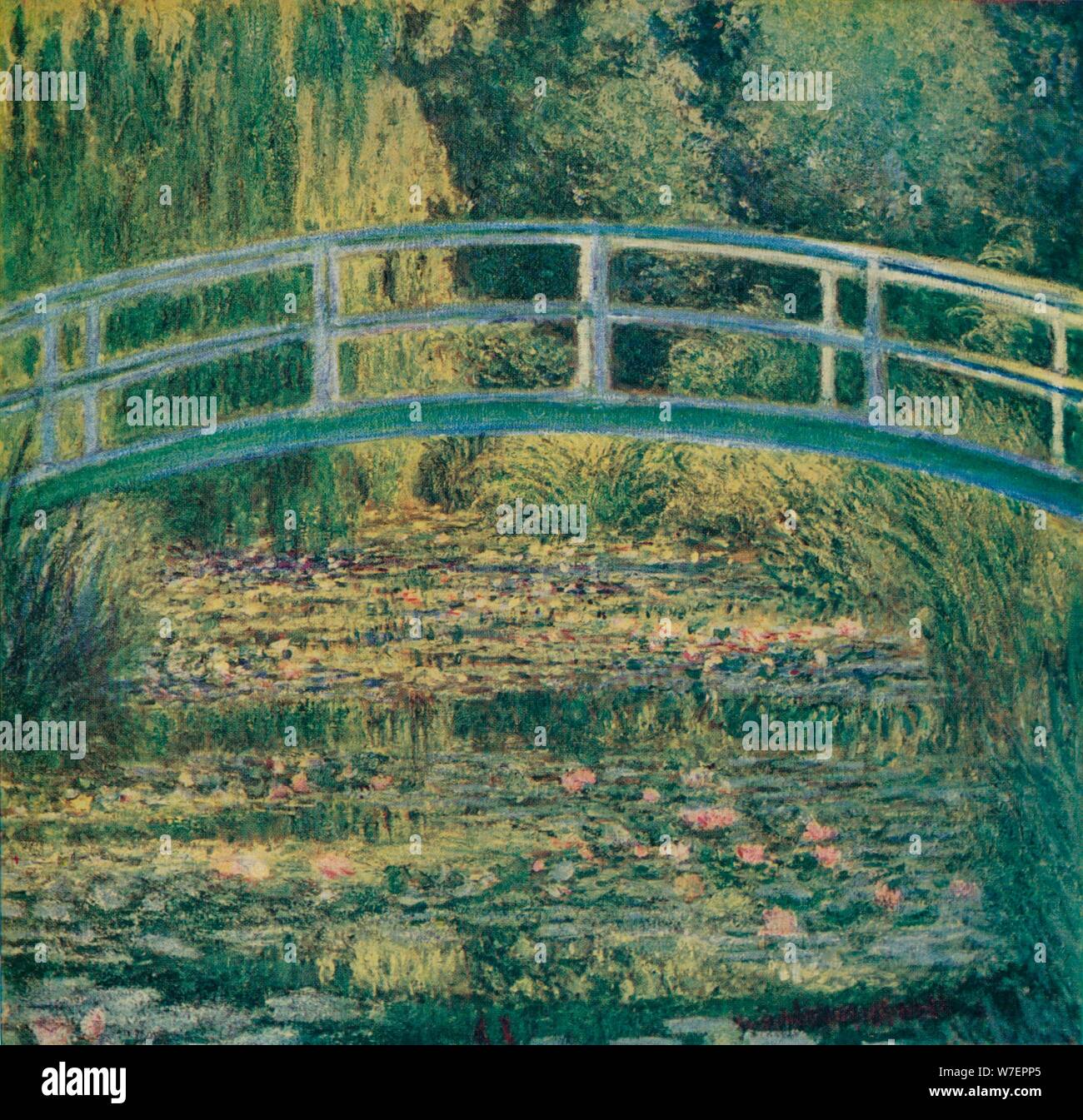 "Der Seerosenteich", 1899. Künstler: Claude Monet. Stockfoto