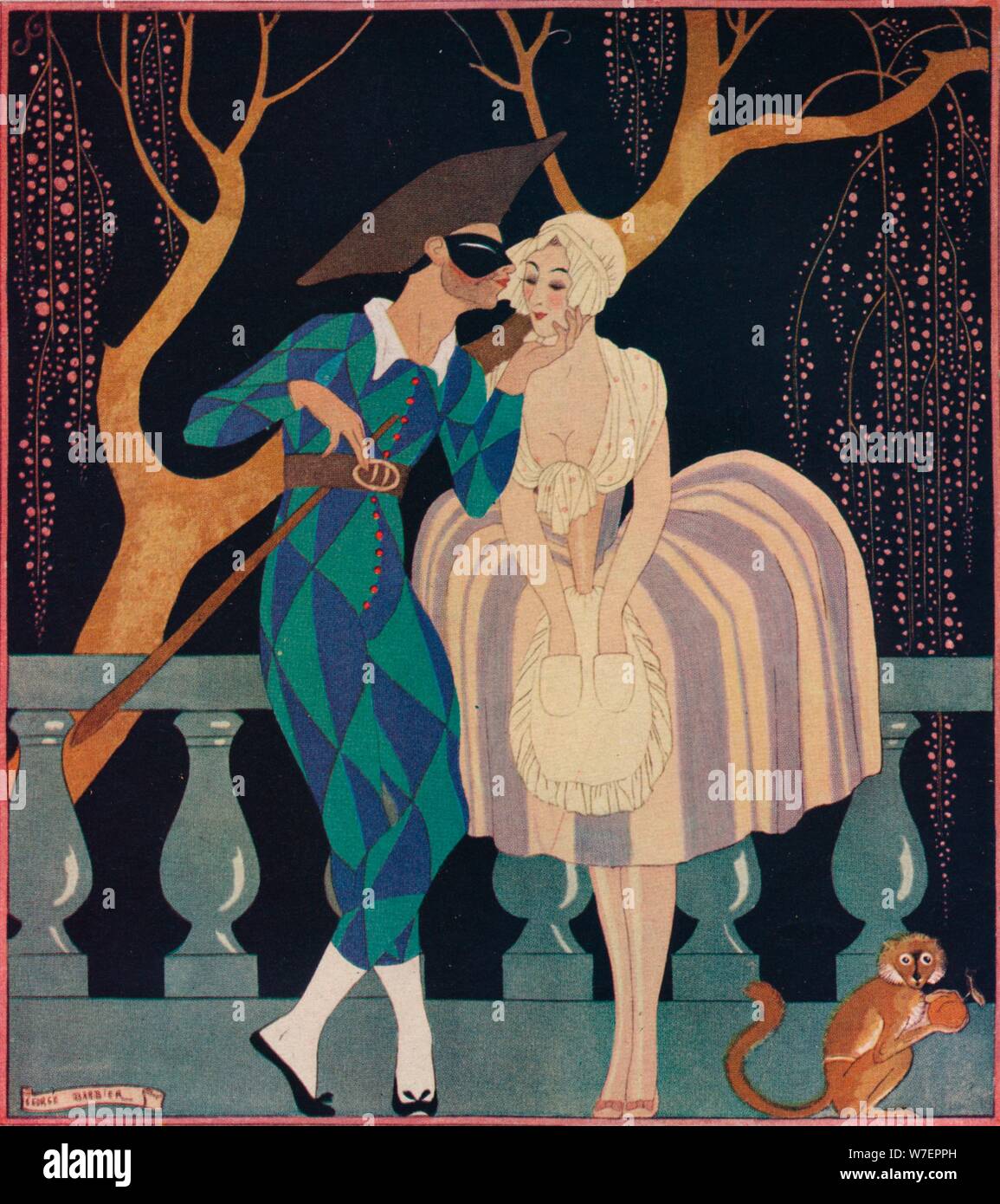 "La Finette", c1927. Künstler: Georges Barbier. Stockfoto