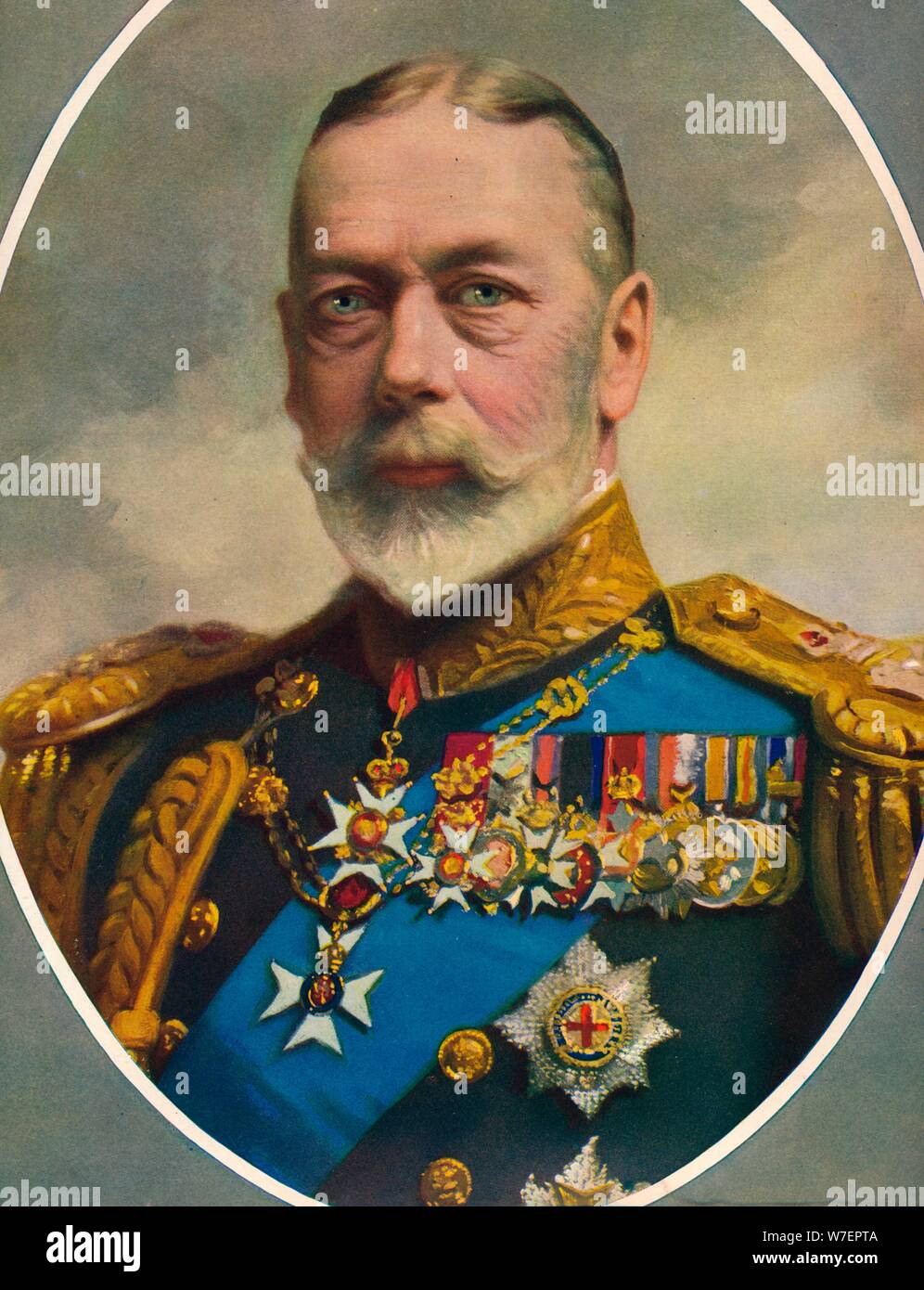 "Seine späten Majestät König George V", 1936. Künstler: unbekannt. Stockfoto