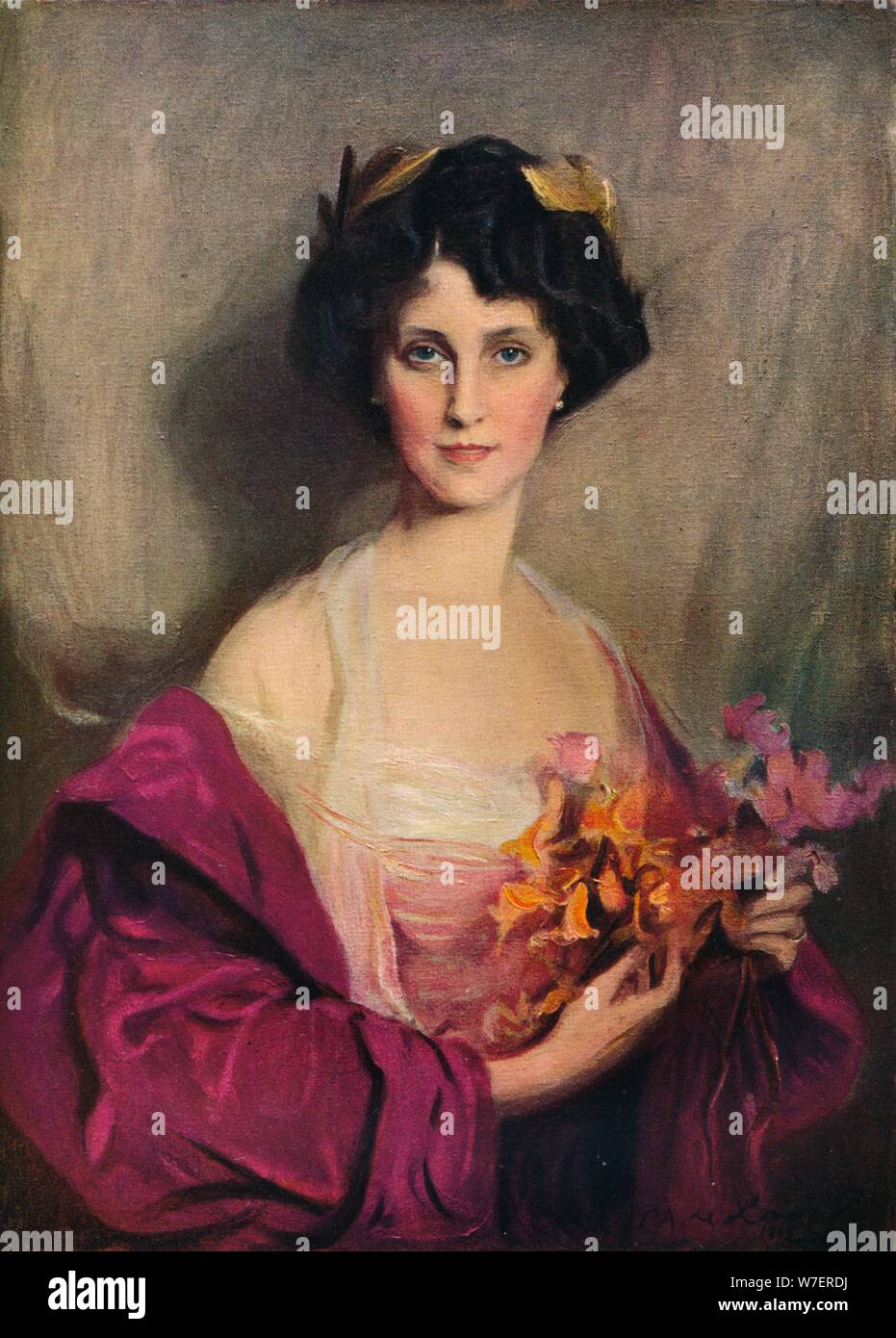 "ihr Gnade die Herzogin von Portland', 1912. Künstler: Philip A de Laszlo. Stockfoto