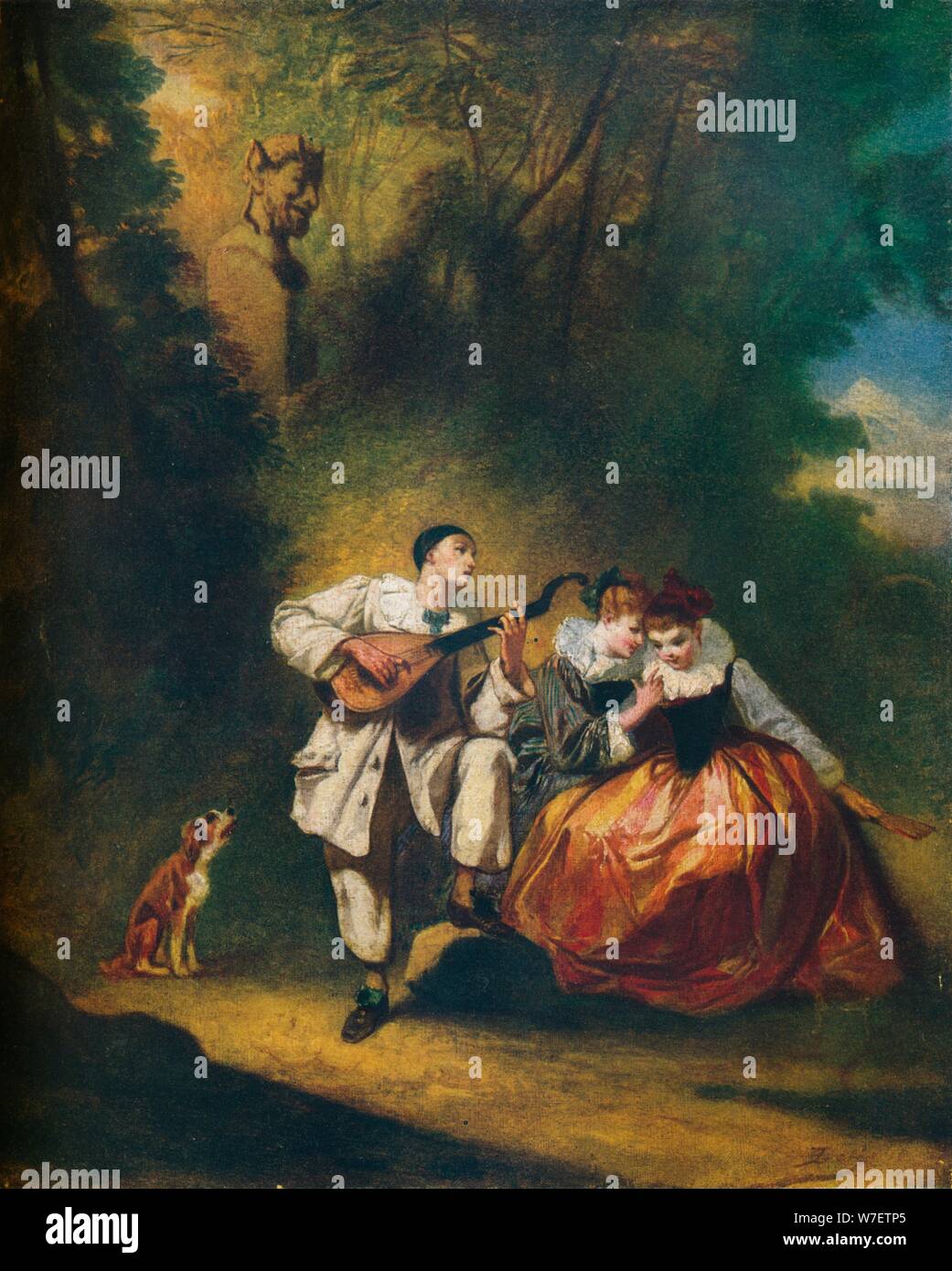 "Fete Galante", c1860. Künstler: Nicholas Edward Gabe. Stockfoto