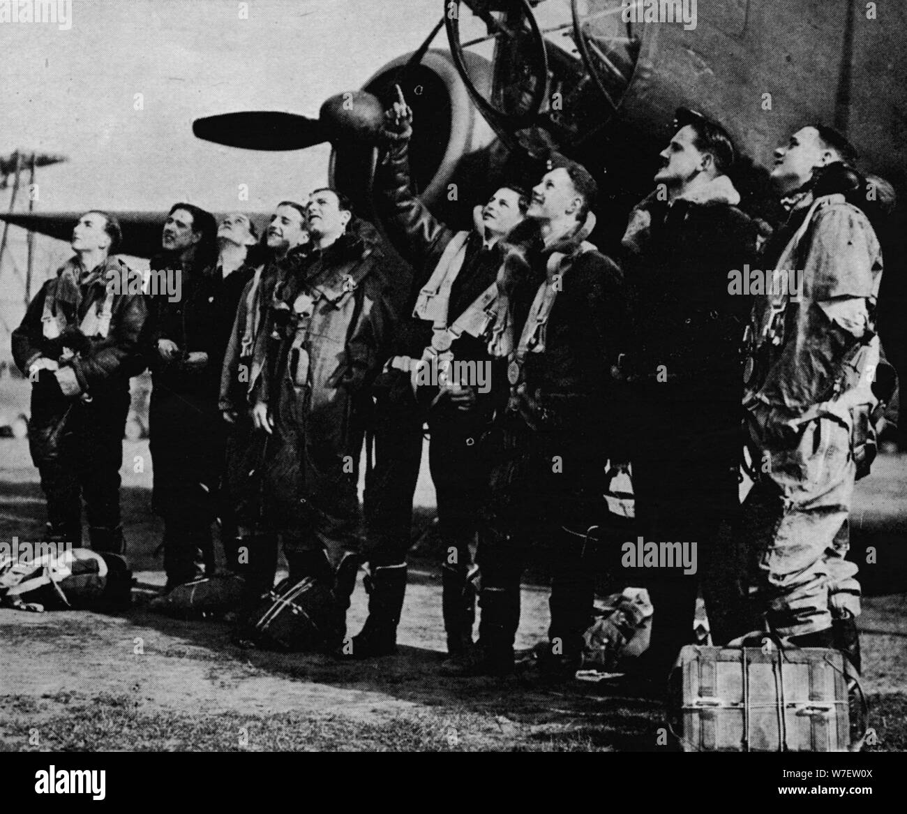 "Zurück aus den Bergen", 1941. Künstler: unbekannt. Stockfoto
