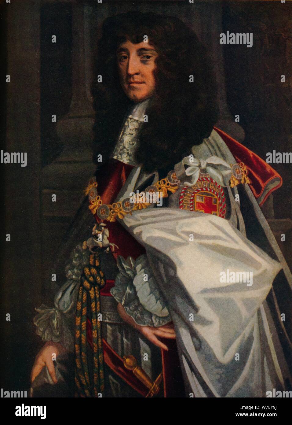 Prince Rupert, Graf Pfalz ", c1670. Künstler: Peter Lely. Stockfoto