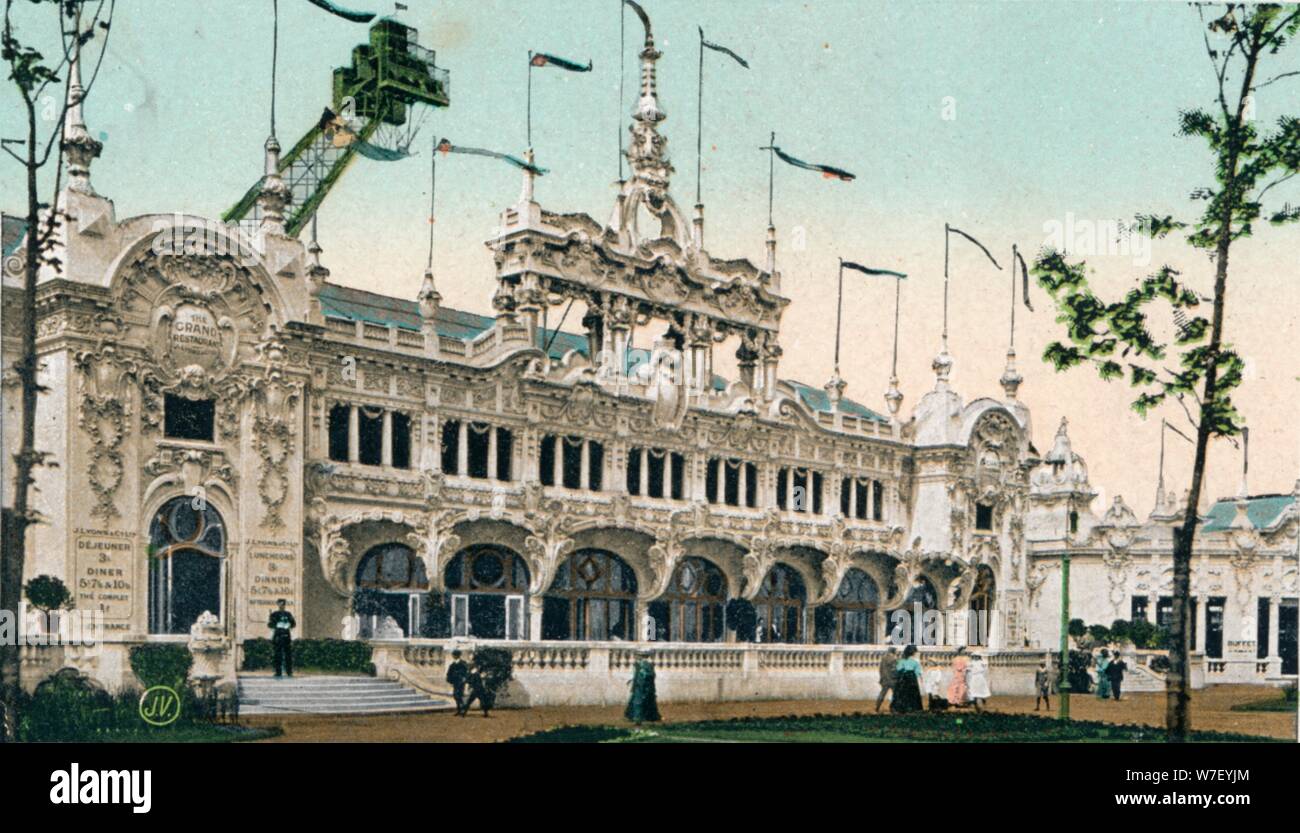 "Grand Restaurant Imperial International Exhibition, London", 1909. Künstler: unbekannt. Stockfoto