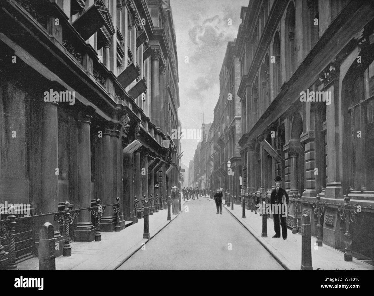 Paternoster Row, City of London, 1911. Künstler: unbekannt. Stockfoto