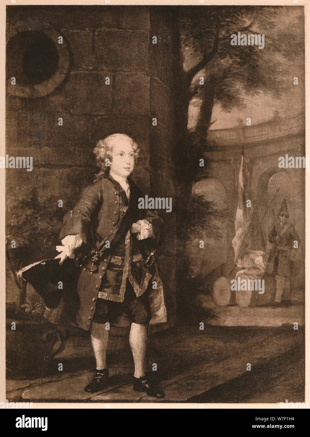 "William Augustus, Herzog von Cumberland", 1732. Künstler: William Hogarth. Stockfoto