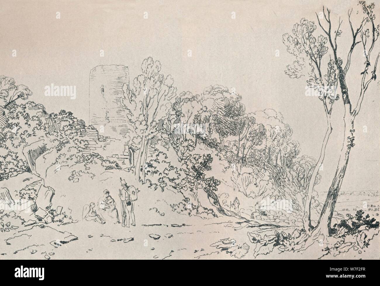 "Winchelsea, Sussex", 1812, (1923). Künstler: JMW Turner. Stockfoto
