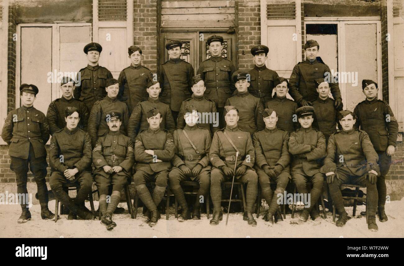 "WW1 Royal Flying Corps", c1914. Künstler: unbekannt. Stockfoto