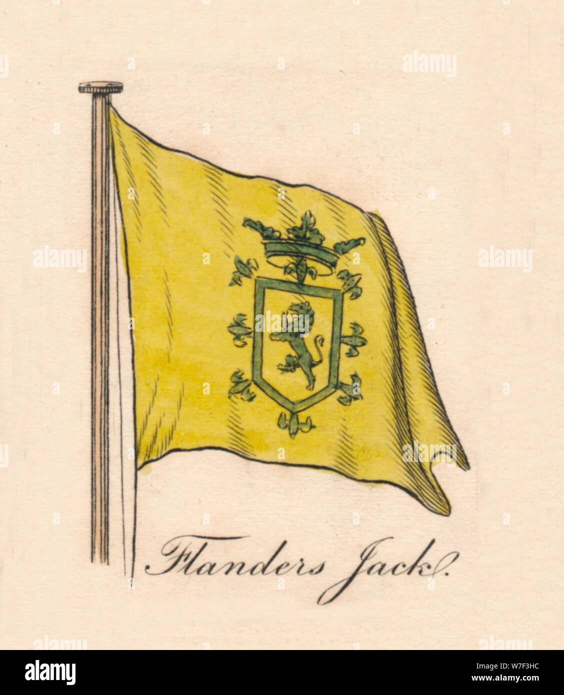 "Flandern Jack", 1838. Künstler: unbekannt. Stockfoto