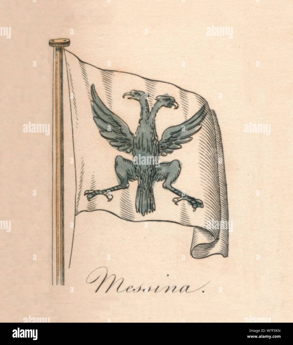 "Messina", 1838. Künstler: unbekannt. Stockfoto