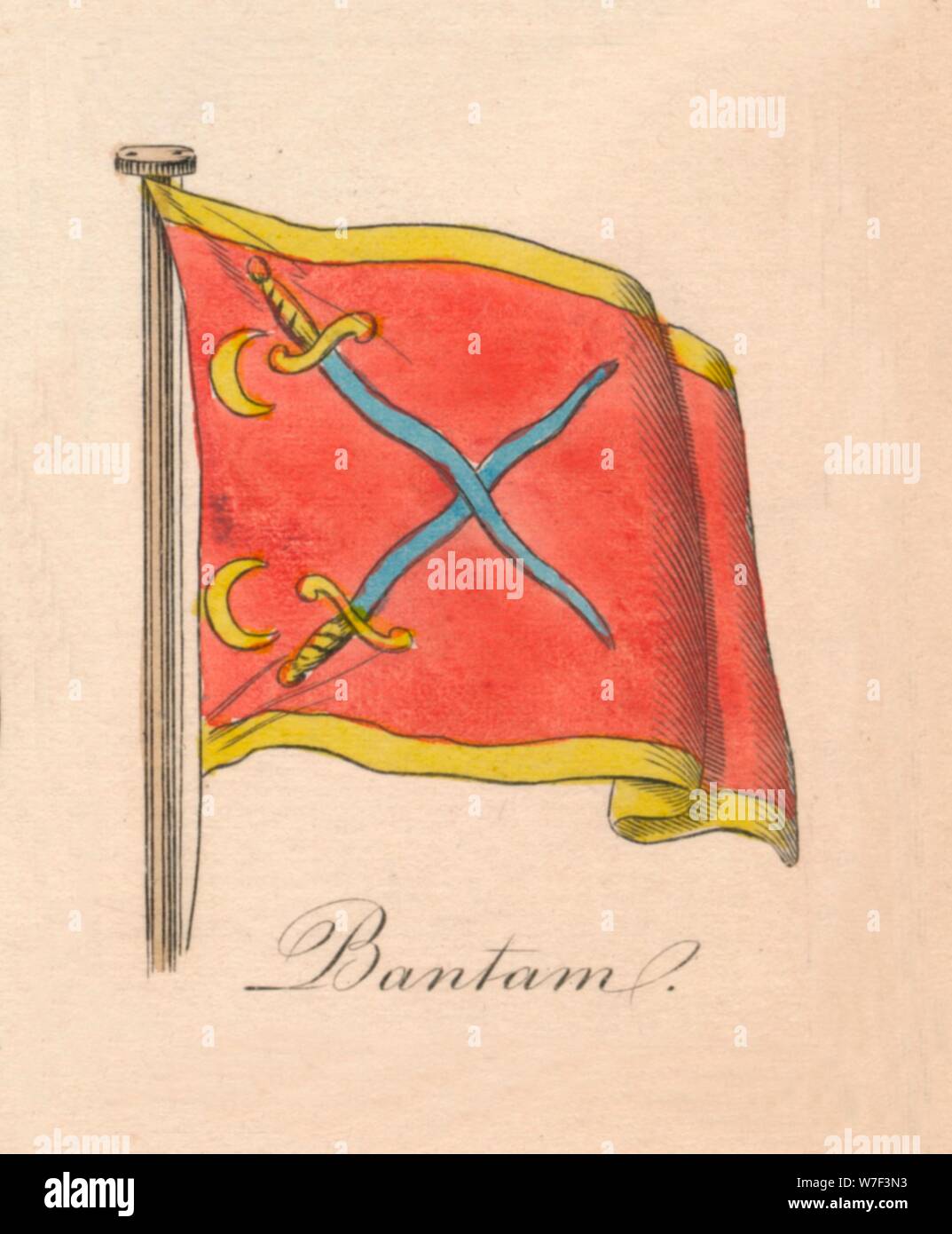 "Bantam", 1838. Künstler: unbekannt. Stockfoto