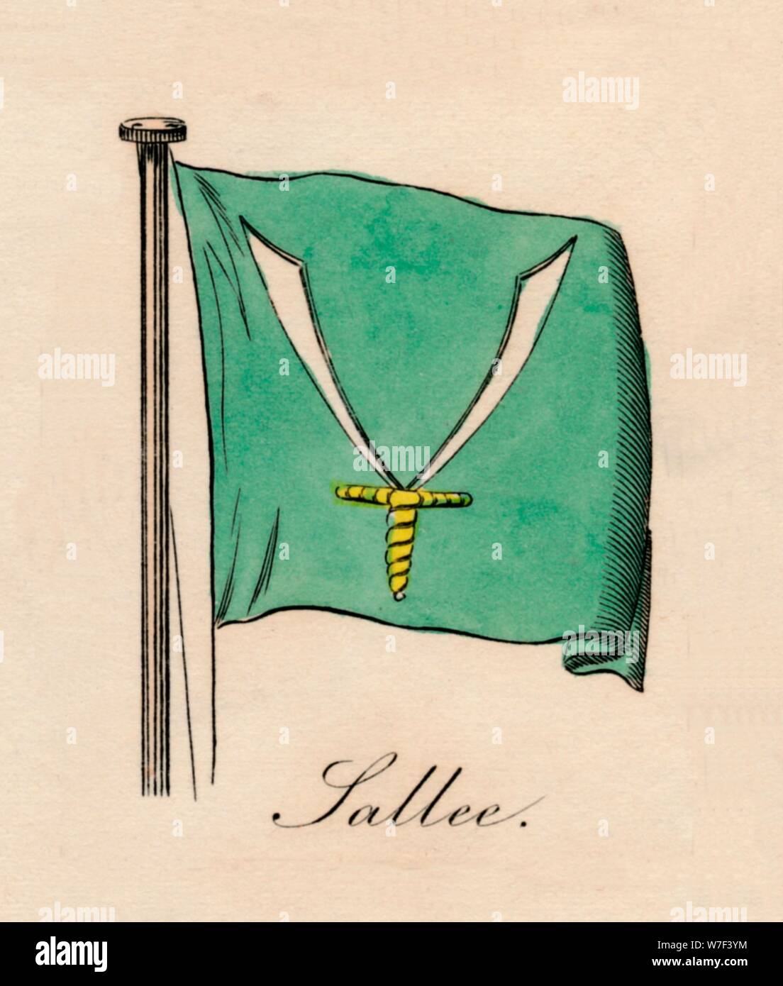"Sallee", 1838. Künstler: unbekannt. Stockfoto