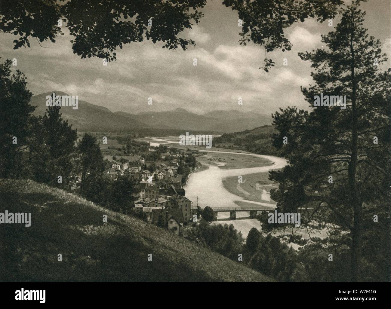 "Bad tölz", 1931. Künstler: Kurt Hielscher. Stockfoto