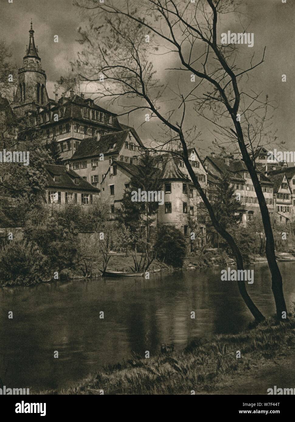 "Tübingen", 1931. Künstler: Kurt Hielscher. Stockfoto