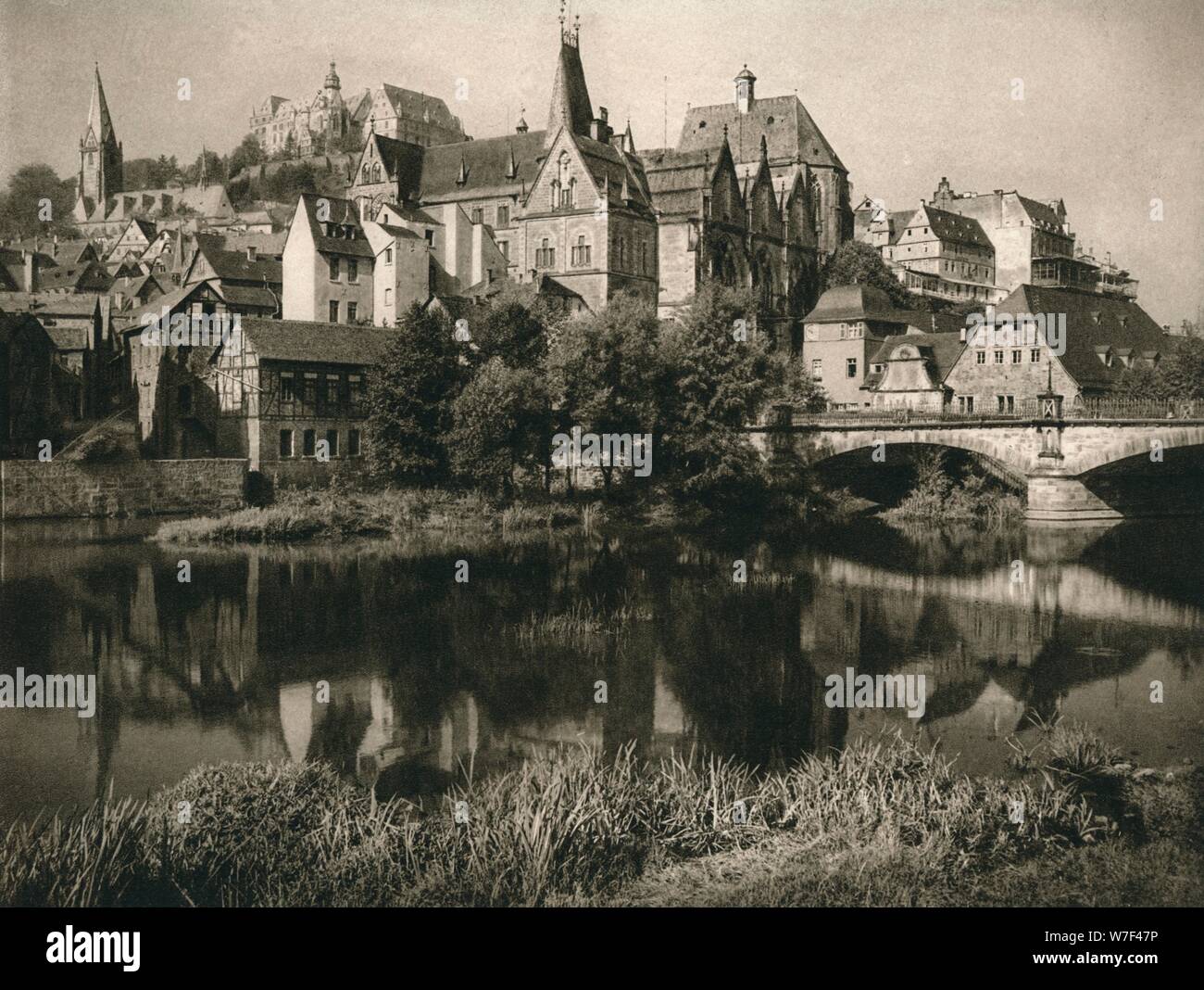 "Marburg", 1931. Künstler: Kurt Hielscher. Stockfoto
