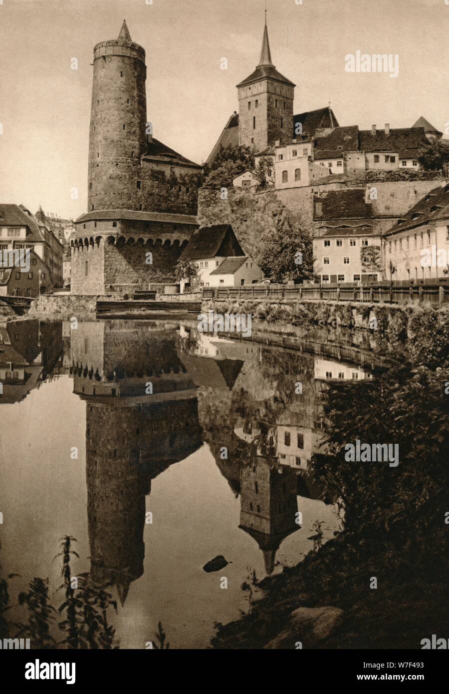 "Bautzen", 1931. Künstler: Kurt Hielscher. Stockfoto