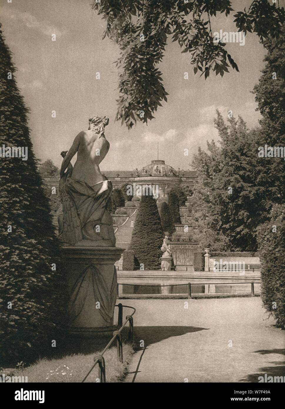 "Sanssouci", 1931. Künstler: Kurt Hielscher. Stockfoto