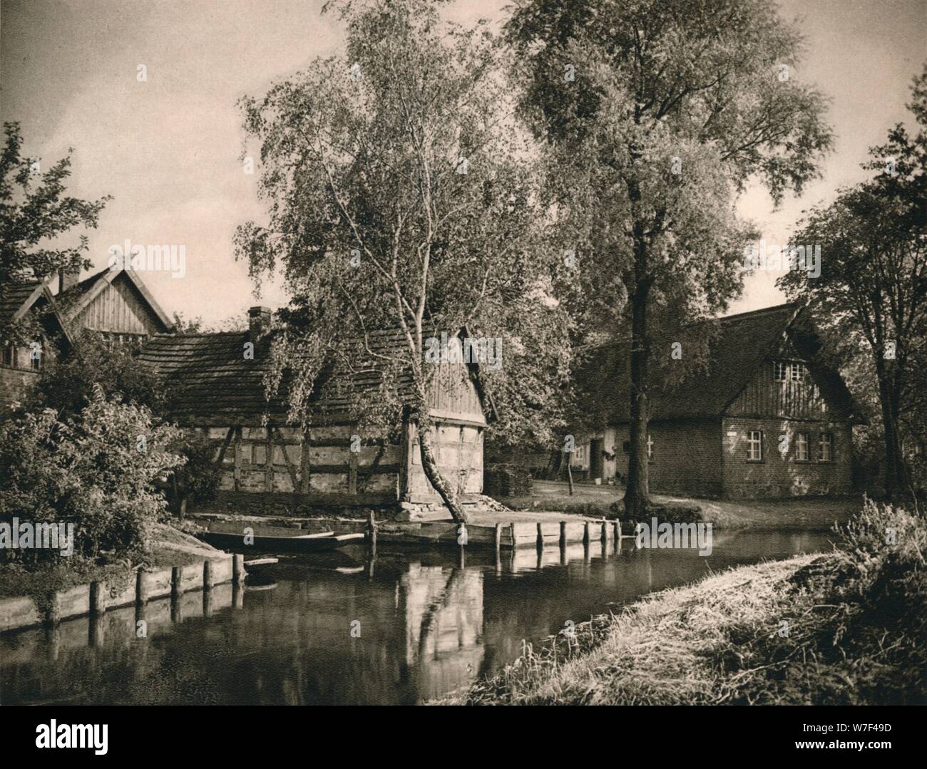 "Leipe (Spreewald)", 1931. Künstler: Kurt Hielscher. Stockfoto