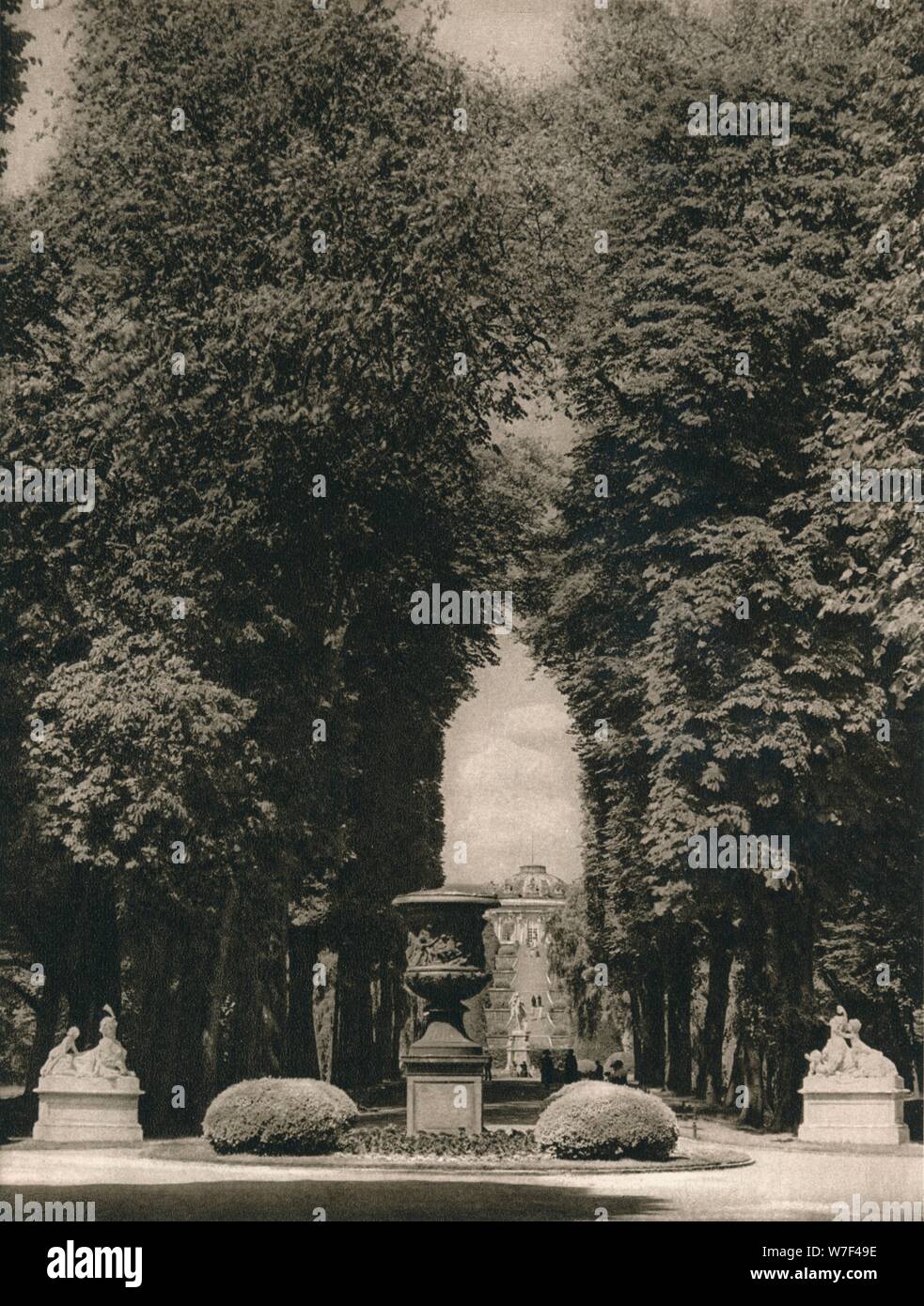 "Sanssouci", 1931. Künstler: Kurt Hielscher. Stockfoto