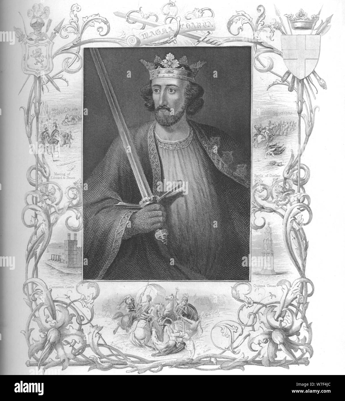 "Edward ich", 1859. Künstler: unbekannt. Stockfoto