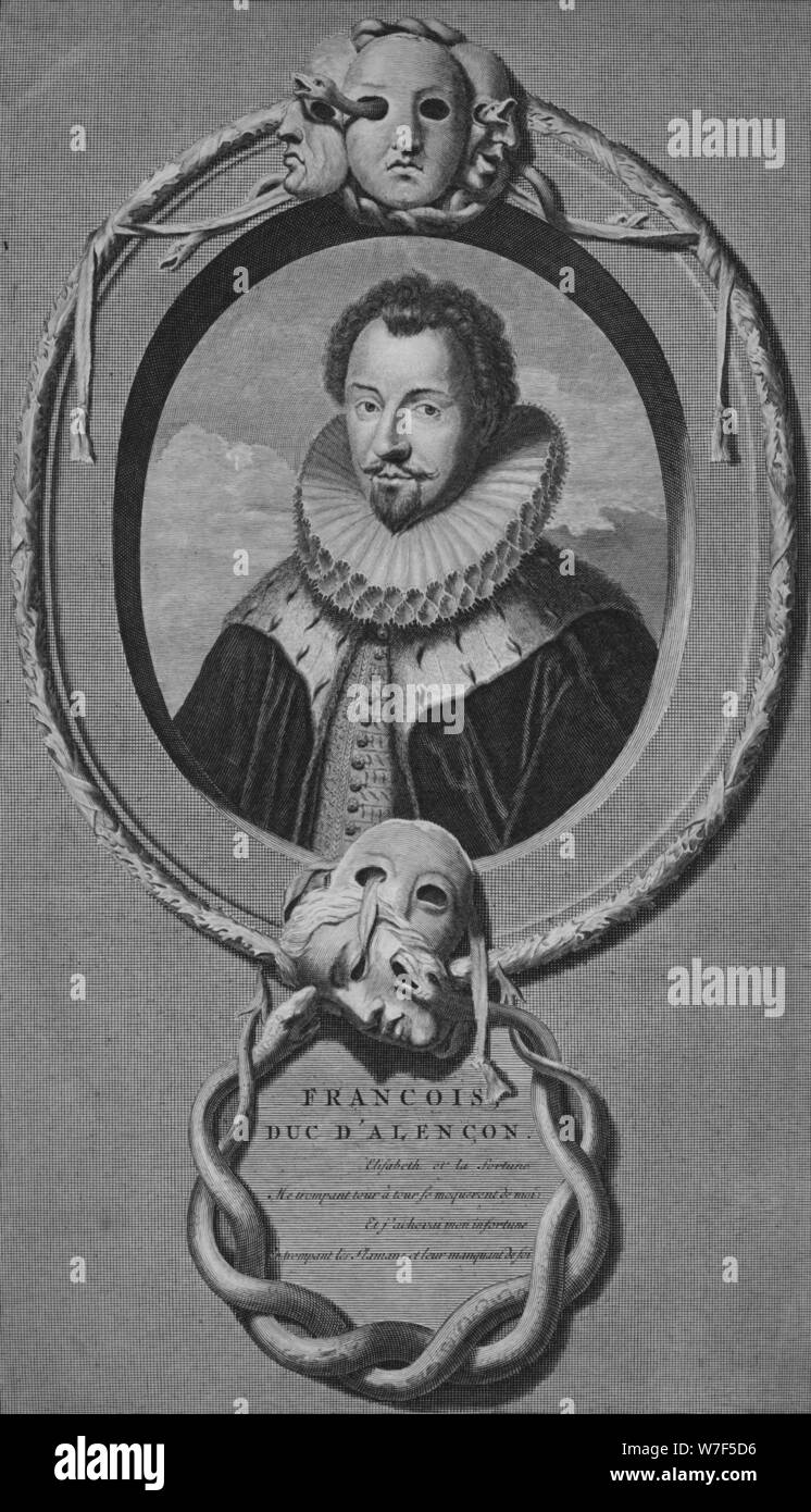 "Francois Duc D'Alencon", 1900. Künstler: Gunst. Stockfoto