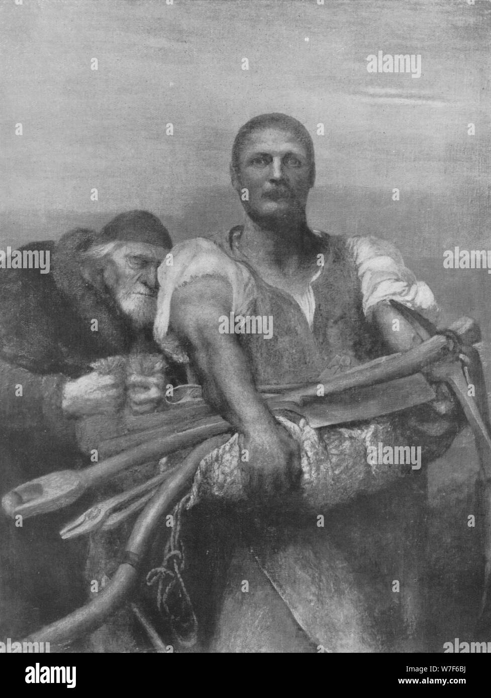 "Industrie und Gier", 1900, (1917). Künstler: George Frederick Watts. Stockfoto