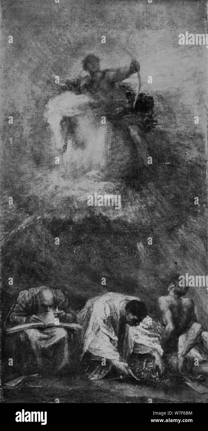 "Fortschritt", c1888, (1917). Künstler: George Frederick Watts. Stockfoto