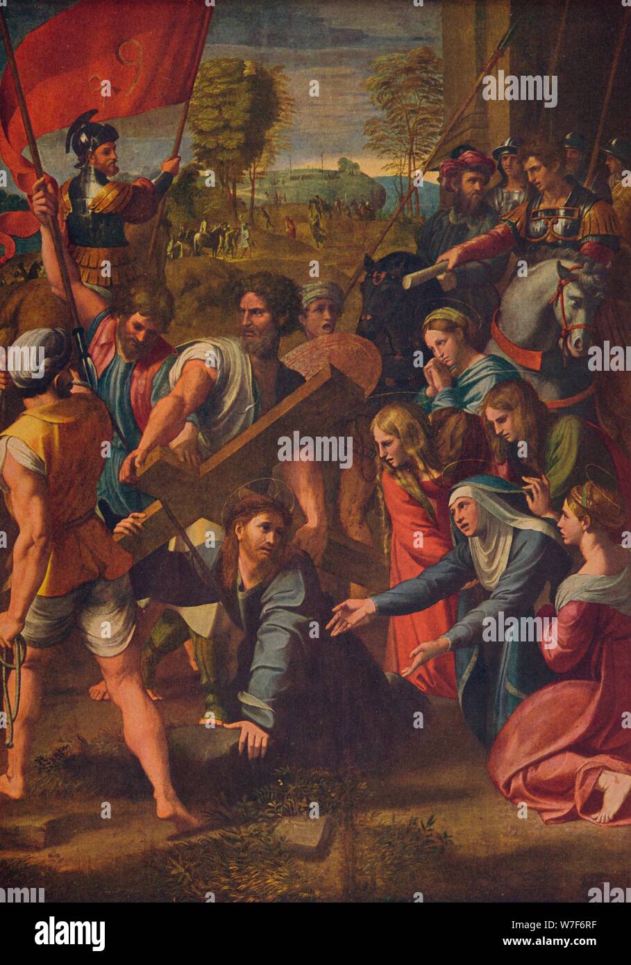 "El Pasmo de Sicilia", (Christus fallen auf dem Weg zum Kalvarienberg), c1515 (c1934). Künstler: Raffael. Stockfoto
