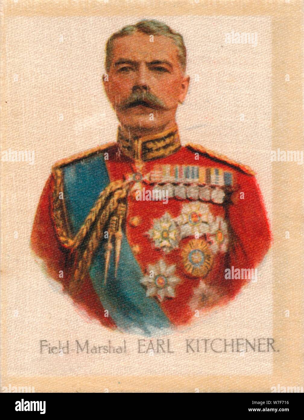 "Field Marshal Earl Kitchener", c1910. Künstler: unbekannt. Stockfoto