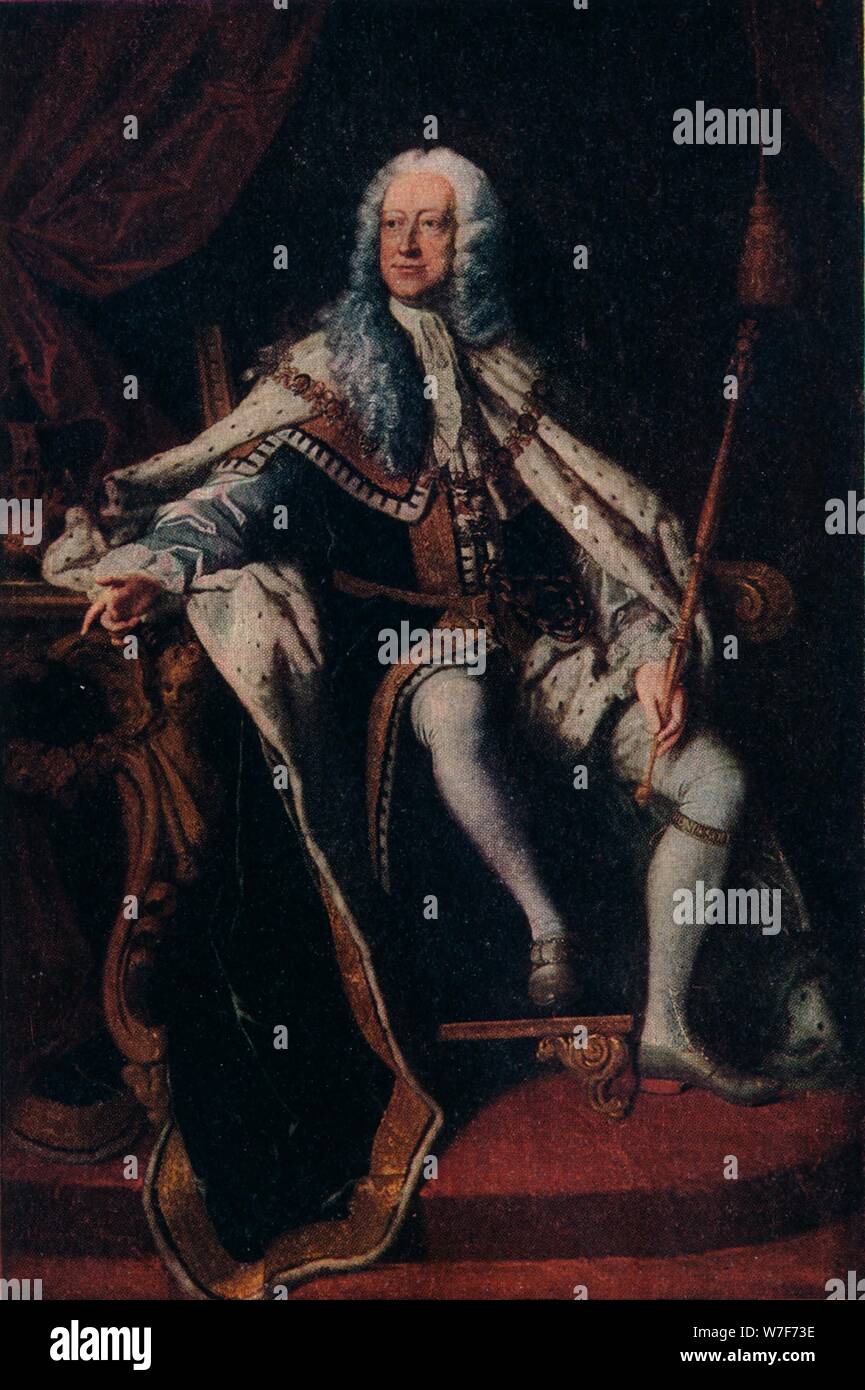 "King George ich ', c1714, (1911). Künstler: Sir Godfrey Kneller. Stockfoto