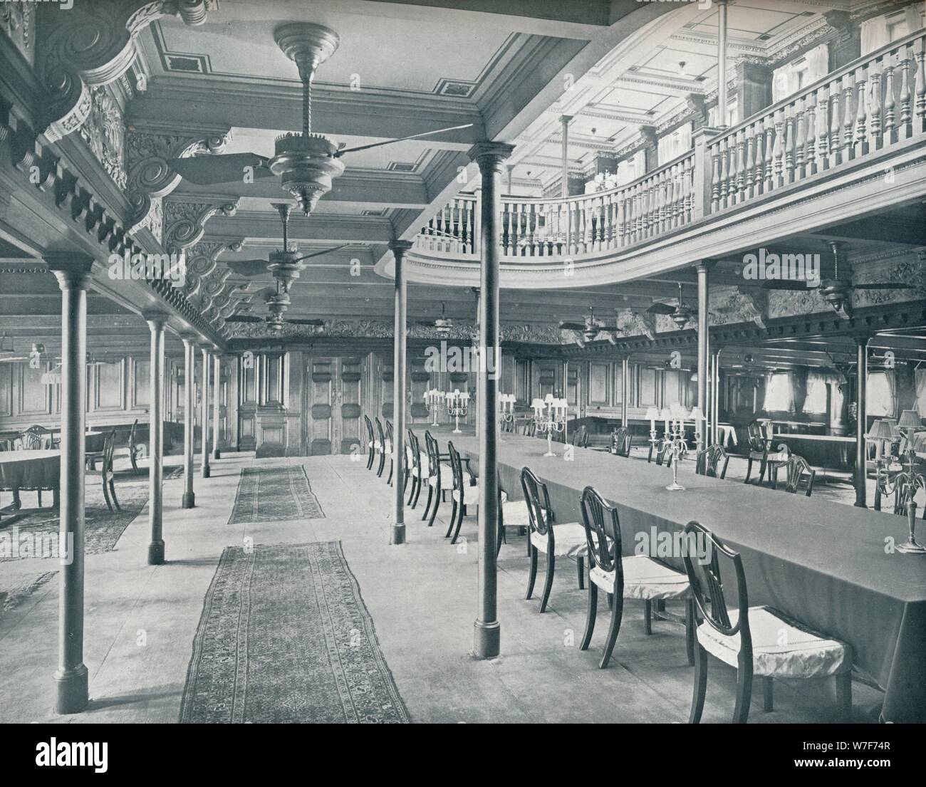 "The State Dining Room', 1911. Künstler: unbekannt. Stockfoto