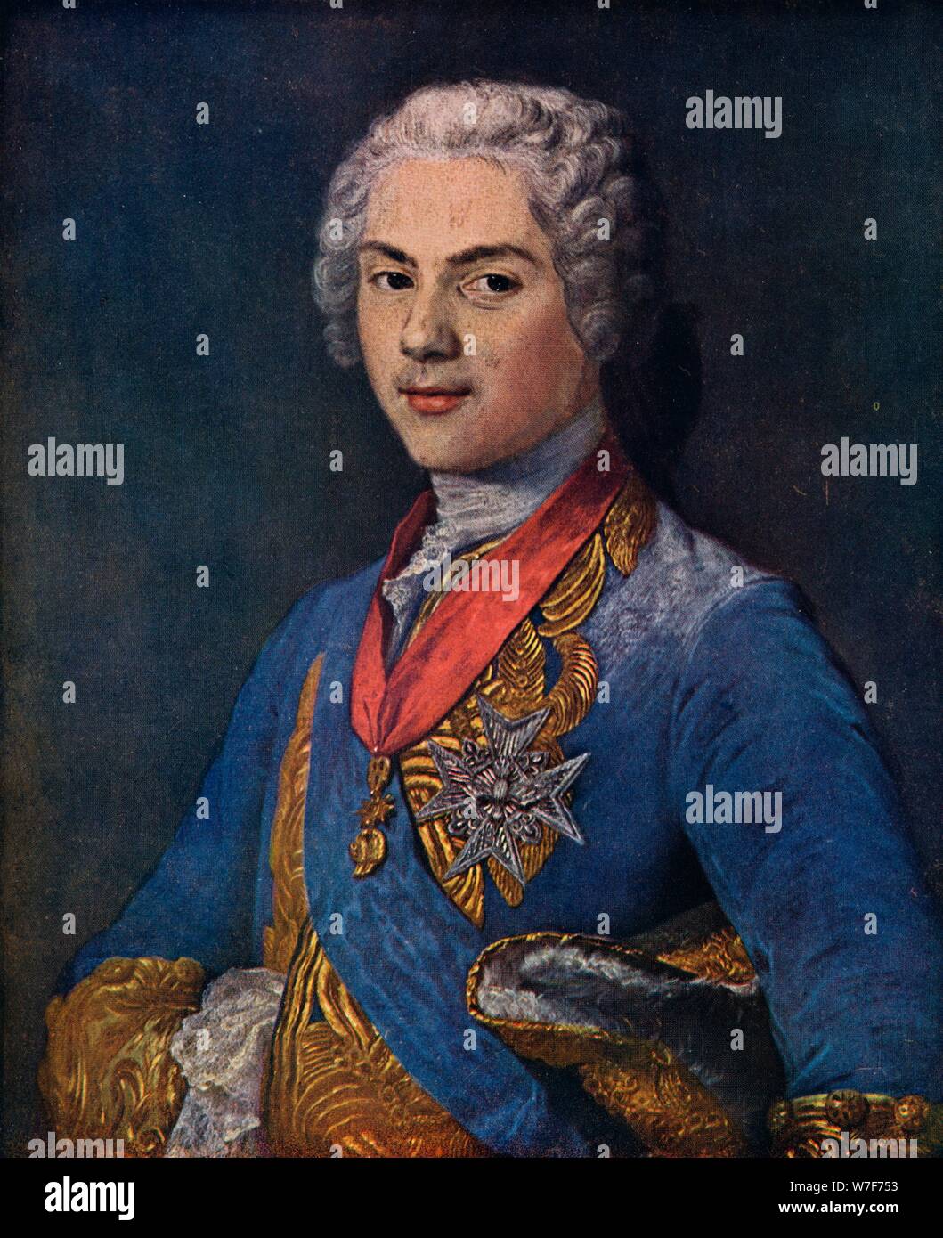 "Charles, Dauphin De France', 1910. Künstler: Maurice-Quentin De La Tour. Stockfoto