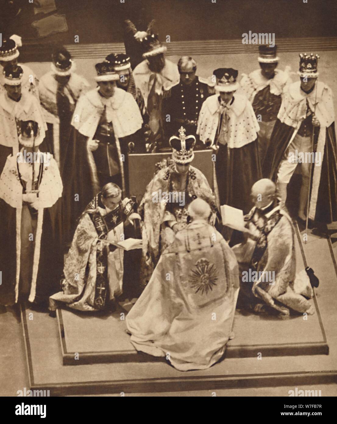 "Primas kniet am Knie", 12. Mai 1937. Artist: Unbekannt. Stockfoto