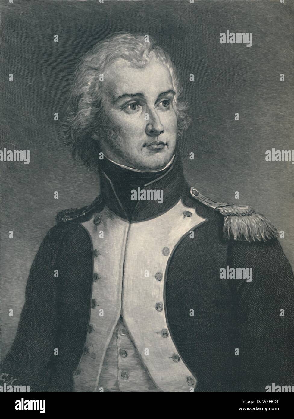 'Marshal Jean Lannes, Herzog von Montebello', c 1800, (1896). Artist: Gustave Kruell. Stockfoto