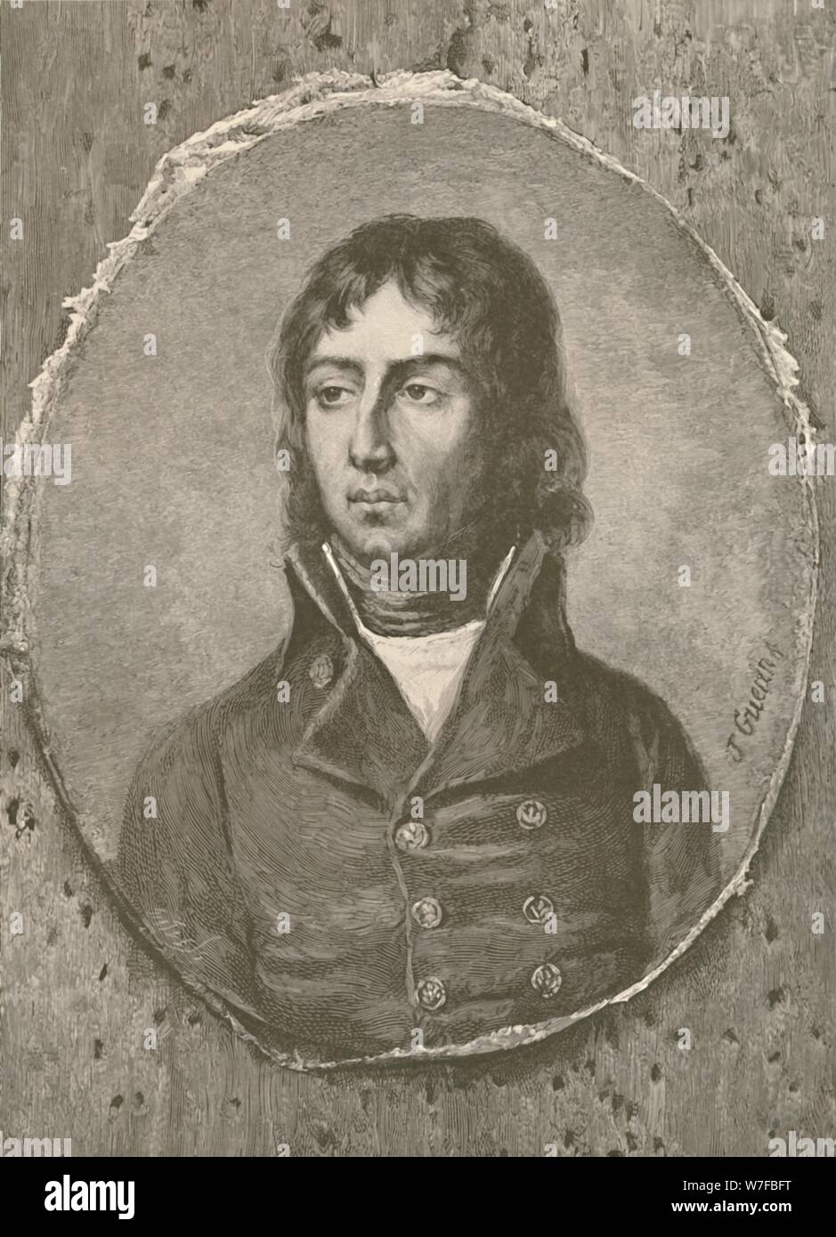 "Louis-Charles-Antoine Desaix", 1798, (1896). Artist: R.G. Tietze. Stockfoto