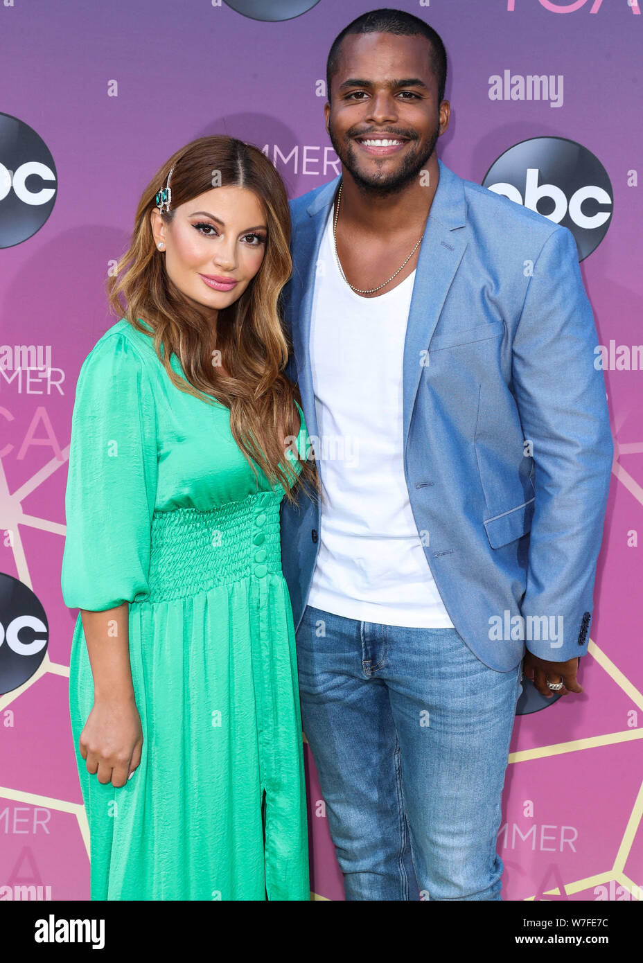 West Hollywood, Vereinigte Staaten. 05 Aug, 2019. WEST HOLLYWOOD, LOS ANGELES, Kalifornien, USA - 05. August: TV-Persönlichkeit Layla Rumi Kayleigh kommt an der Disney ABC Fernsehen TCA Summer Press Tour All-Star-Party 2019 in Soho House West Hollywood am 5. August 2019 in West Hollywood, Los Angeles, California, United States. (Foto von Xavier Collin/Image Press Agency) Quelle: Bild Presse Agentur/Alamy leben Nachrichten Stockfoto